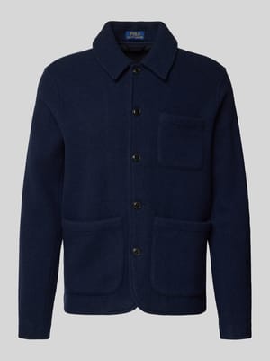 Wollen jack met kentkraag Shop The Look MANNEQUINE