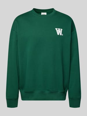 Sweatshirt mit Logo-Badge Modell 'Noel' Shop The Look MANNEQUINE