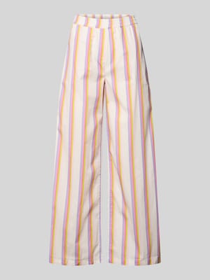 Wide Leg Pants mit elastischem Bund Shop The Look MANNEQUINE