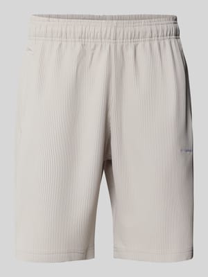 Relaxed fit korte broek met plissévouwen, model 'TROY' Shop The Look MANNEQUINE