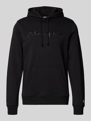 Bluza z kapturem z wyhaftowanym logo Shop The Look MANNEQUINE