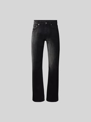 Straight Fit Jeans aus reiner Baumwolle Shop The Look MANNEQUINE