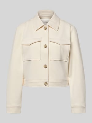 Relaxed Fit Hemdjacke mit Viskose-Anteil Shop The Look MANNEQUINE