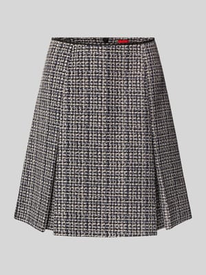 Minirok met ritssluiting aan de achterkant, model 'Ratira' Shop The Look MANNEQUINE