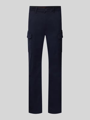 straight fit cargobroek van puur katoen model 'YASUNI' Shop The Look MANNEQUINE