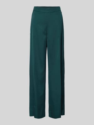 Regular Fit Weite Hose mit Ziersteinbesatz Modell 'HASELA' Shop The Look MANNEQUINE