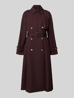 Oversized Trencz z czystej Bawełna Shop The Look MANNEQUINE