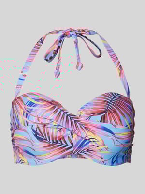 Bikini-Oberteil mit Neckholder Shop The Look MANNEQUINE