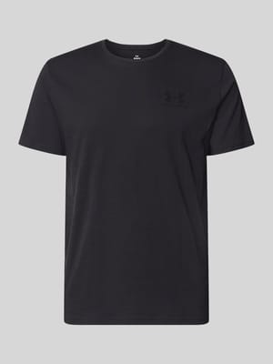 Regular Fit T-Shirt mit Logo-Print Modell 'Left' Shop The Look MANNEQUINE