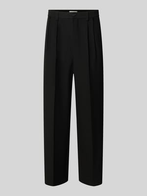 Straight Fit Hose mit Viskose-Anteil Modell 'Grant' Shop The Look MANNEQUINE