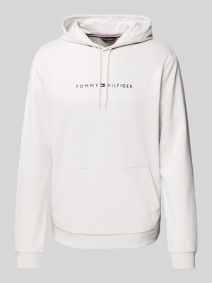 Hoodie mit Label-Print Shop The Look MANNEQUINE