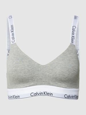 Bralette mit Label-Details Shop The Look MANNEQUINE