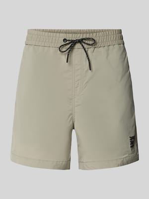 Regular Fit Shorts mit Label-Applikation Modell 'COLAS262S' Shop The Look MANNEQUINE