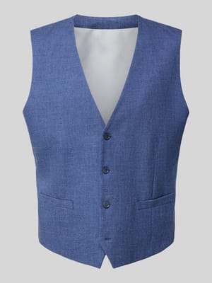 Bodywarmer met V-hals en Steekzakken Shop The Look MANNEQUINE