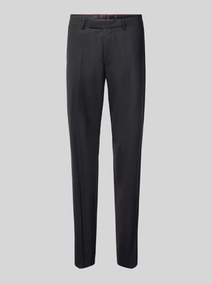 Straight Fit Hose mit Bügelfalten Modell 'Totti' Shop The Look MANNEQUINE