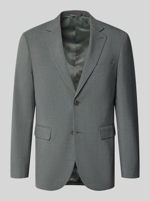 Regular Fit Blazer mit Lanawoll-Anteil Modell 'Charles' Shop The Look MANNEQUINE