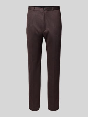 Anzughose mit Bügelfalten und Gesäßtaschen Shop The Look MANNEQUINE