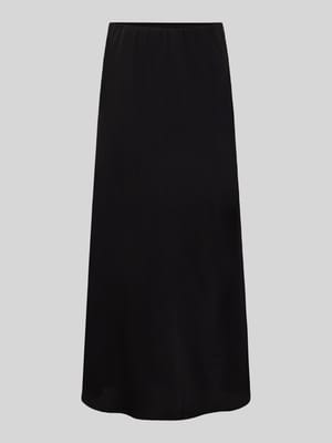 Ausgestellter Midi-Rock mit elastischem Bund Modell 'FRANAN' Shop The Look MANNEQUINE