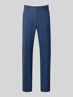Slim Fit Anzughose mit Woll-Leinen-Anteil Modell 'OASIS' Shop The Look MANNEQUINE