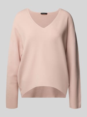Pullover met v-hals model 'FREYJA' Shop The Look MANNEQUINE