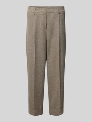 broek met persplooien en steekzakken Shop The Look MANNEQUINE