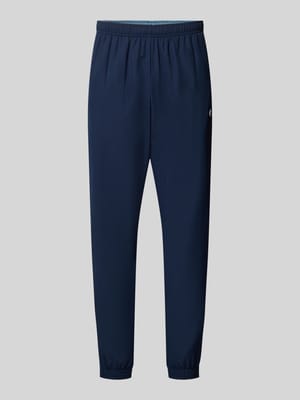 Regular Fit Trainingshose mit verstellbarem Gummibund Shop The Look MANNEQUINE
