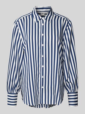 Regular Fit Hemdbluse mit Sportmanschetten Modell 'Vic' Shop The Look MANNEQUINE