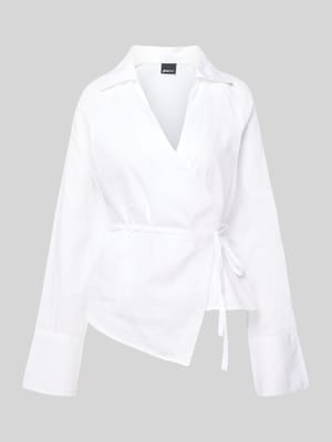 Bluzka koszulowa o kroju regular fit z wykładanym kołnierzem Shop The Look MANNEQUINE