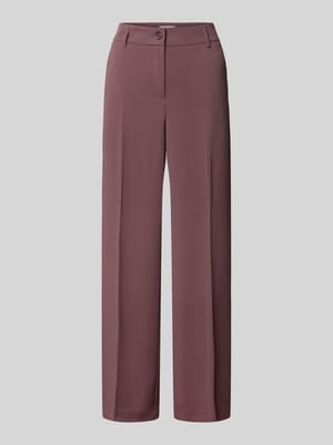Wide Fit Stoffhose mit Bügelfalten Shop The Look MANNEQUINE
