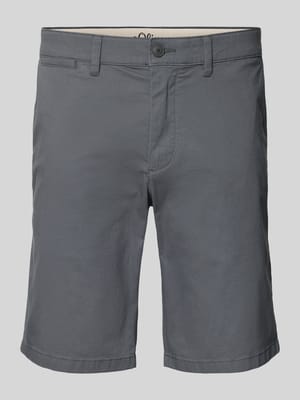 Bermudy o kroju regular fit z mieszanki bawełny model 'PHOENIX' Shop The Look MANNEQUINE