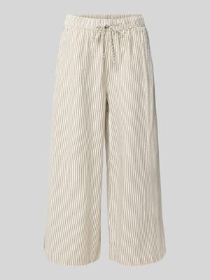 Culoty o kroju regular fit z czystej bawełny Shop The Look MANNEQUINE