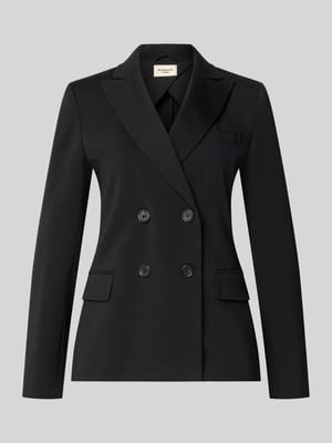 Regular Fit Longblazer mit doppelter Knopfleiste Modell 'WKDCOLIBRI' Shop The Look MANNEQUINE