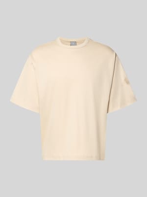 T-shirt o kroju regular fit z czystej bawełny Shop The Look MANNEQUINE