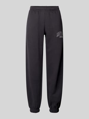 Sweatpants mit Label-Print Shop The Look MANNEQUINE