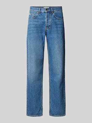 Straight Leg Jeans im 5-Pocket-Design Modell 'HEATH' Shop The Look MANNEQUINE