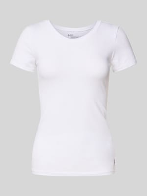 Pyjamabovendeel met logostitching Shop The Look MANNEQUINE