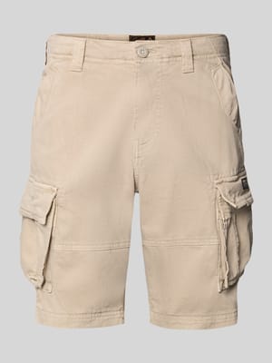 Straight Fit Shorts mit Cargo-Taschen Modell 'Core' Shop The Look MANNEQUINE