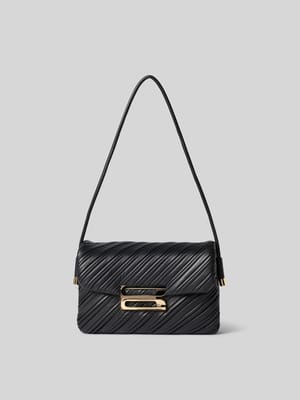 Shoulder Bag aus echtem Leder Shop The Look MANNEQUINE