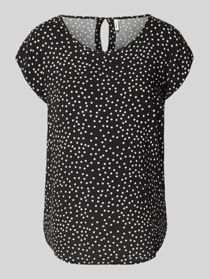 Regular Fit Blusenshirt aus reiner Viskose Modell 'NOVA' Shop The Look MANNEQUINE