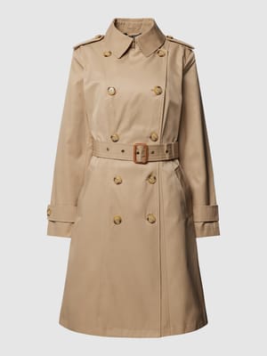 Trenchcoat met tailleriem Shop The Look MANNEQUINE