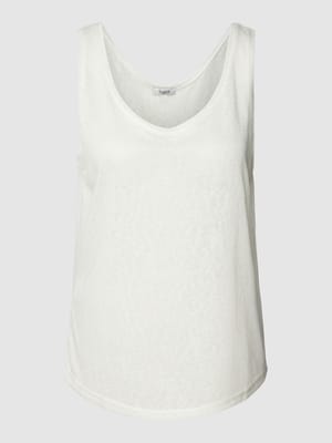 Top z efektem drobnego prążkowania model ‘Saskia’ Shop The Look MANNEQUINE