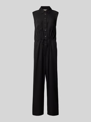 Jumpsuit mit Bindegürtel Shop The Look MANNEQUINE