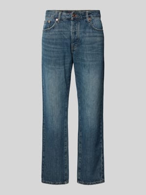 Straight Leg Jeans im 5-Pocket-Design Modell 'EDGE' Shop The Look MANNEQUINE