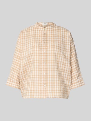 Relaxed fit blouse met 3/4-mouwen, model 'Fountry' Shop The Look MANNEQUINE