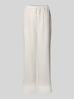 Stoffen broek met elastische band, model 'MATHILDA' Shop The Look MANNEQUINE