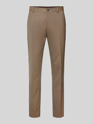 Regular fit pantalon met viscose, model 'NEIL' Shop The Look MANNEQUINE