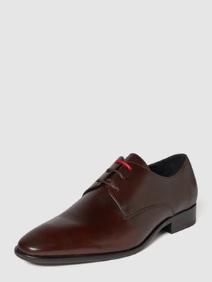Oxford-Schuhe aus echtem Leder Shop The Look MANNEQUINE