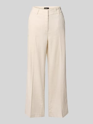 Chino aus Leinen-Mix mit Bügelfalte Modell 'CALIFORNIA' Shop The Look MANNEQUINE