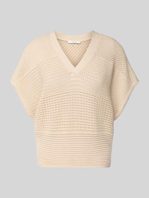 Pullunder mit V-Ausschnitt Modell 'Pekina' Shop The Look MANNEQUINE