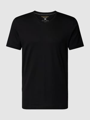 T-Shirt mit V-Ausschnitt Shop The Look MANNEQUINE
